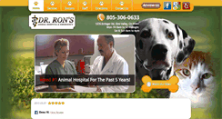 Desktop Screenshot of drronsanimalhospitalsimivalley.com